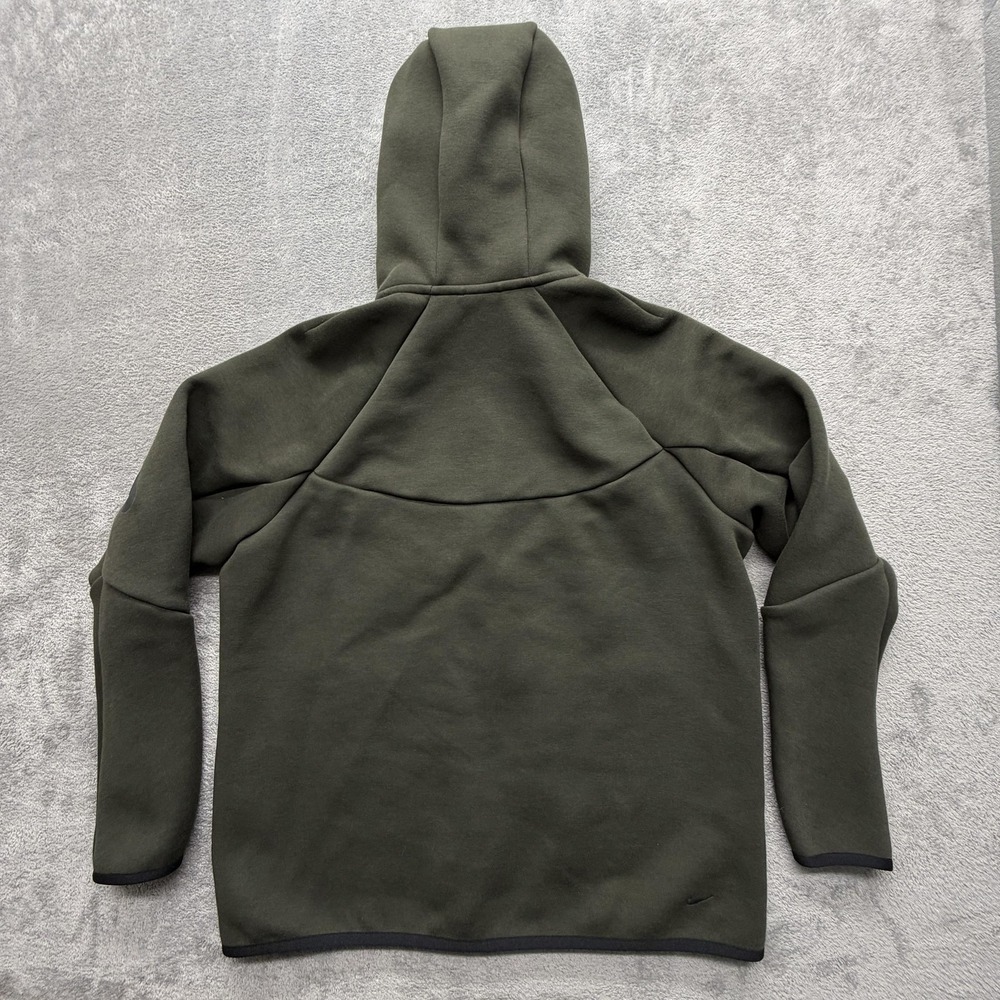 Nike‎ Tech Fleece Windrunner Hoodie Jacket Mens L Green Full Zip HV0949-358 - Picture 8 of 8